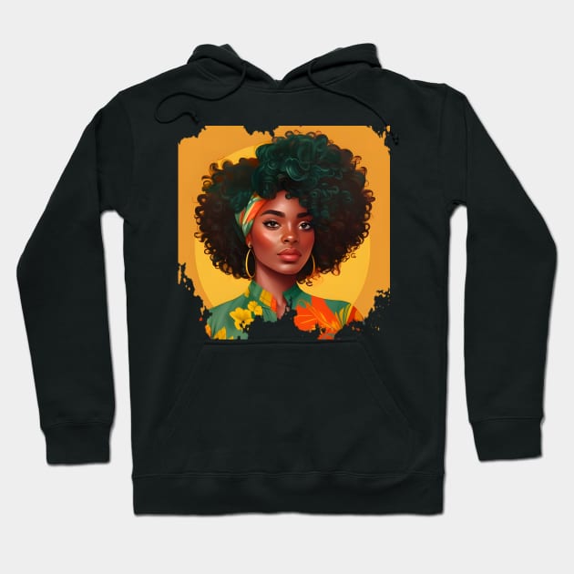 Black History Month Black Pride Distressed Design T-Shirt Hoodie by Johnathan Allen Wilson